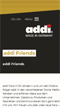 Mobile Screenshot of addi-friends.de